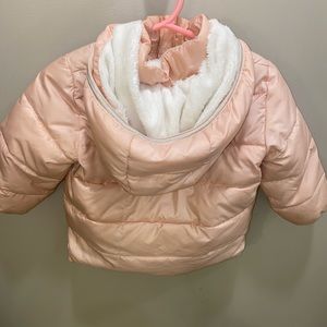 Carrament Beau Puffer Toddler Girls Jacket